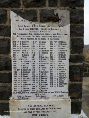Colenso - Inniskilling Hill  - Inniskilling Fusiliers Monument  (2)