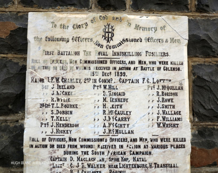 Colenso - Inniskilling Hill  - Inniskilling Fusiliers Monument  (5)