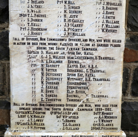 Colenso - Inniskilling Hill  - Inniskilling Fusiliers Monument  (6)