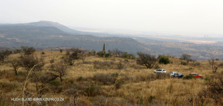 Colenso - Inniskilling Hill - the plateau half way up Harts. (1)